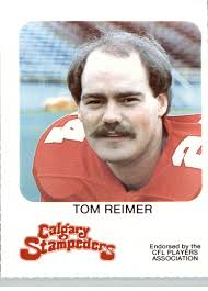 1981 Calgary Stampeders Red Rooster #35 Tom Reimer