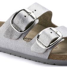 Shop with afterpay on eligible items. Birkenstock Arizona Big Buckle Washed Metallic Blue Silver Schuhshop24 Birkenstock Onlineshop