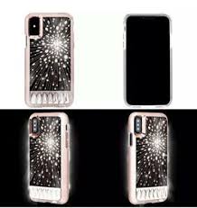 Case Mate Luminescent Light Up Crystal Case For Iphone X Brand New Ebay