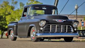 Image result for Midnight Black 1955 Truck