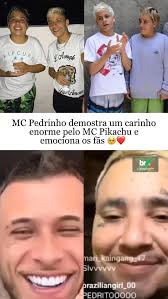 Amizade verdadeira! 👏🏽🥺, • @mcpedrinhooficial @mcpikachuoficial