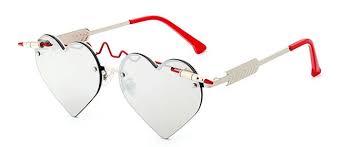 Heart Shaped Sunglasses Heart Shaped Sunglasses Pink Sunglasses Cat Eye Sunglasses Women