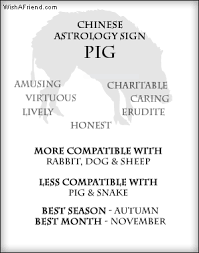 Chinese Zodiac Pig Pig Chinese Zodiac Astrology Pig Zodiac