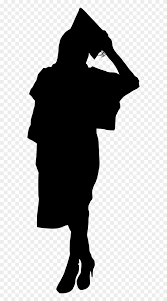 Graduation Silhouette Png Jumping Graduate Silhouette Transparent Background Clipart Graduation Silhouette Silhouette Png Background Clipart