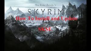Skyrim script extender (skse) by ian patterson, stephen abel, paul connelly, and brendan borthwick (ianpatt, behippo, scruggsywuggsy the ferret, and purple lunchbox) current classic build 1.7.3: Skse Tutorial Installing Script Extender For Skyrim Special Edition Youtube