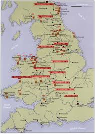 Map Of The Battles Of The Wars Of The Roses Wars Of The Roses Battle British History
