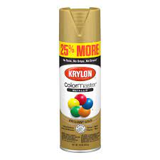 Krylona Colormaster Paint Primer Metallic Gold 15 Oz Walmart Com Walmart Com