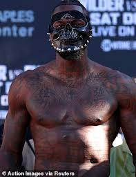 Shop deontay wilder masks created by independent artists from around the globe. Raging Bull Deontay Wilder Will Floor The English Matador Tyson Fury Daily Mail Online