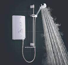 Mira Sport Max With Airboost White 9kw Manual Electric Shower Electric Showers Shower Over Bath Best Shower Cleaner