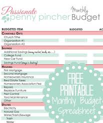 We love that they have so many free budget templates for you to download and start using. Free Printable Budget Spreadsheet