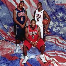 Wade Melo Lebron Team Usa 2004 Olympics Team Usa Olympics