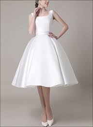 Maybe you would like to learn more about one of these? Retro 50er Jahre Brautkleid Aus Satin Mit Freiem Rucken Lafanta