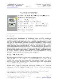 Practically Project Management