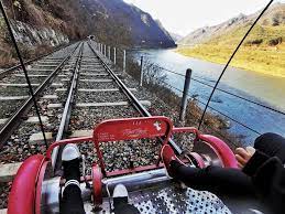 看风景 冷风吹 特别的体验 江村铁路自行车 railbike 韩国 首尔 南怡岛 korea seoul autumn fall 秋天 view 风景宜人 韩国特色 koreacharacteristic kori爱旅游 seoul korea