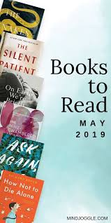 May 2019 Reading List Mind Joggle Books Book Club Books Book Blogger
