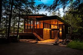 However, with so many versions, i didn't limit the style to the daintiest of these small and charming homes as i gathered these 10 ways to capture the sweetness of a cottage. A New Wood Concrete And Glass House Faces A Canadian Lake