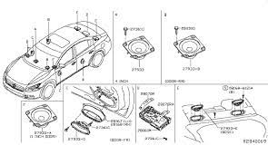 28157 3ta1d Genuine Nissan 281573ta1d Tray Speaker