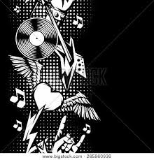 Feel free to send us your own wallpaper and we will consider adding it to appropriate category. Rock Roll Music Vector Photo Free Trial Bigstock