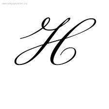 Bayiilere özel mini taçlı harf 27 sayfa. Calligraphy Letter H Jpg 1024 1024 J Tattoo H Tattoo Tattoo Lettering