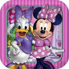 The soccer mom blog promises that it is a big cake—more than large enough to serve 25 guests! Disney Minnie Dream Party Square Dinner Plates Fiesta Minnie Decoracion Fiesta Minnie