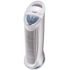 Honeywell Quietclean Tower Air Purifier Grey With Blue Accents Ionic Air Purifier Tower Air Purifier Room Air Purifier