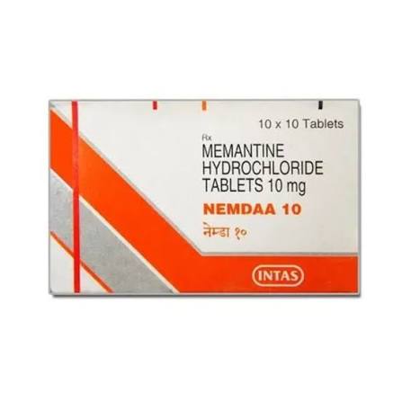 Memantine 10 MG Tab at ₹ 157/strip | Ganjipeth | Nagpur | ID: 10825522862