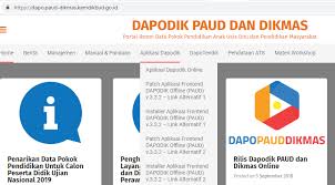 Registrasi dapodik dapat dilakukan secara offline dan online. Link Download Installer Dan Patch Aplikasi Dapodik Paud Versi 3 3 2 Tahun Pelajaran 2018 2019 Dan Pedoman Penggunaan Aplikasi Dapodik Paud 2018 Dadang Jsn