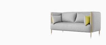 Angled Front View Of A Light Gray Colourform Sofa Sofa Lounge Seating Outdoor Sofa