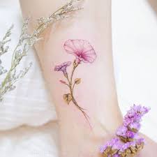 Morning Glory Flower Tattoo Shoulder Morning Glory Tattoo Violet Flower Tattoos