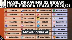 Acara ini berlangsung di nyon, swiss, senin (14/12) malam wib. Hasil Undian Babak 32 Besar Liga Europa Jadwal Man United Tottenham Sociedad Milan Arsenal Youtube