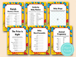 Here are 10 unusual celebrity baby names (that you might actually like). Superhero Baby Shower Games Pack Printabell Express