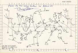 lunar constellation tracking chart apollo 11 nasa star