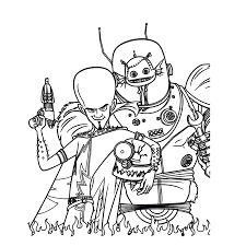 Dreamworks released the animated film megamind in 2010, which tells the story of a bad guy with superpowers who changes his ways. 26 Best Ideas For Coloring Megamind Coloring Pages To Print