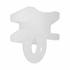 Lot De 10 Glisseurs Blancs Pour Rail Castorama