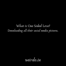 Pin On One Sided Love