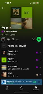 带水果名称的歌: rweirdspotifyplaylists