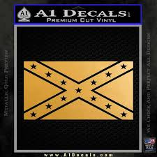 Why can't anyone figure out what it actually means? Confederate Flag Decal Sticker Do A1 Decals