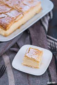 krempita serbische cremeschnitte rezept dessert rezepte einfach cremeschnitten blatterteig rezepte suss