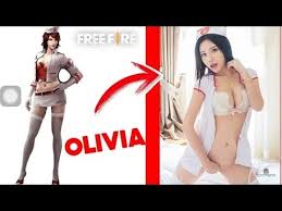 Free fire is the ultimate survival shooter game available on mobile. Real Characters Of Free Fire Favourite Character Olivia Youtube