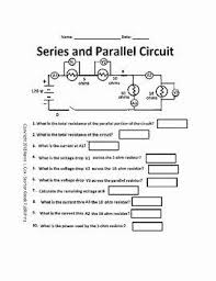 Series And Parallel Circuits Worksheet Lovely Current Voltage And Resistance In Circuits By Tfi F In 2020 Series And Parallel Circuits Circuits Science Series Parallel