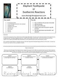 Elephant S Toothpaste Exothermic Reactions Elephant Toothpaste Elephant Toothpaste Experiment Science Fair