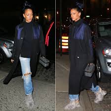 Rihanna In Celine Turtleneck Sweater Haus Of Rihanna Rihanna Outfits Rihanna Style Rihanna
