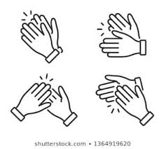 Clapping Hands Icon Applause Clap Celebration Hands Gesture Audience Slam Icon Cheers Slap Sign Celebration Expression Clapping Applause Symbol In Outline