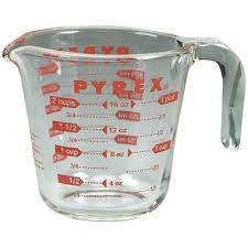 Pyrex 6001074 Measuring Cup 8 Oz Measuring Cups Pyrex Measuring Cup Pyrex