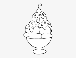 The 1,000 dollar ice cream sundae at bagatelle. 28 Collection Of Sundae Clipart Black And White Easy Coloring Pages Ice Cream 311x550 Png Download Pngkit