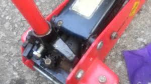 Floor Jack Won T Pump Up Youtube