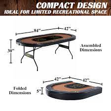 How much are card tables? Barrington 10 Player Poker Table No Assembly Required Walmart Com Walmart Com