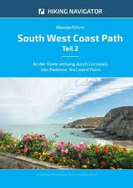 The wooden fingerpost on the left points out the route of the southwest coast path. Wanderfuhrer South West Coast Path Teil 2 Kartoniertes Buch Buchhandlung Jost