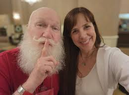 Thank you to everyone who stopped by to see Santa at the tree lot this  weekend! We had some fitting weather for Christmas