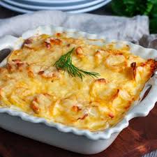 Gratin De Poireaux Et De Lard A L Emmental Recette Gratin De Poisson Alimentation Gratin De Poireaux